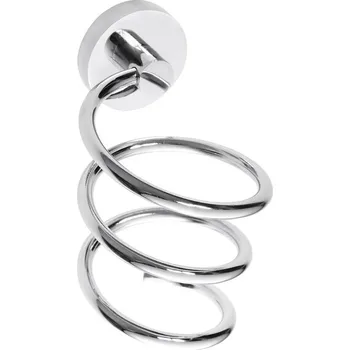 SAPHO X-ROUND držák fénu, spirálový, chrom (XR002)