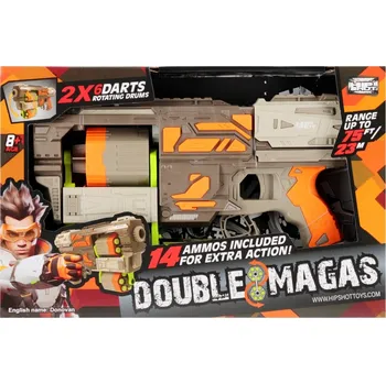 PISTOLE NA ŠIPKY HIP SHOT DOUBLE MAGAS DVA ZÁSOBNÍKY
