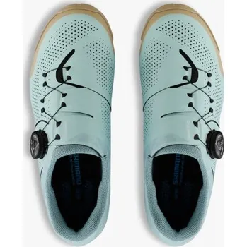 Dámské cyklistické tretry Dámské cyklistické boty SHIMANO sh-xc302W surf modré - Surf modrá, 41