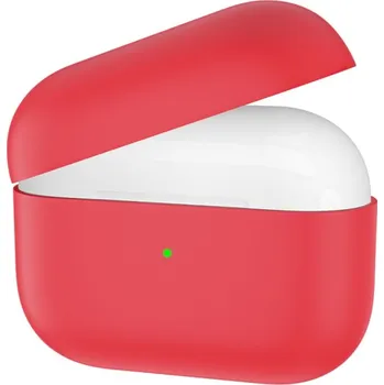 Pouzdro na mobilní telefon Silikonový obal pro AirPods 3 - červený