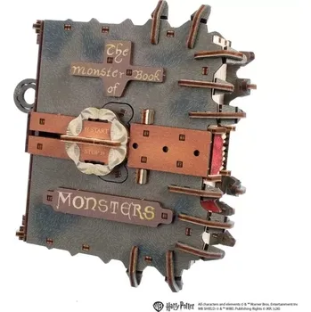 3D puzzle Ugears dřevěná mechanická skládačka Harry Potter Monster Book of Monsters