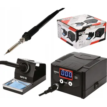 Páječka PÁJECÍ STANICE S PÁJECÍ HOŘÁKOU 70W, HROT 900M, REGULACE TEPLOTY 200-480°C, ESD