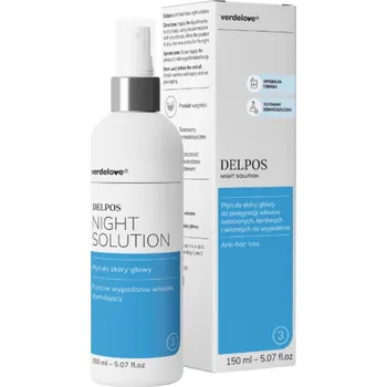 Vlasová regenerace DELPOS Roztok na pokožku hlavy proti vypadávání vlasů 150 Ml