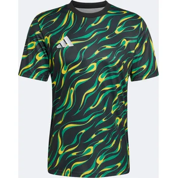cyklistický dres ADIDAS Dres Practise S ZELENÁ