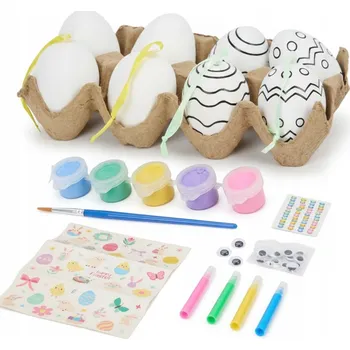 Velikonoční dekorace Velikonoční vajíčka Kraslice Zdobení Dekorace Velikonoce Dárek