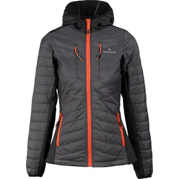 Dámská mikina Dámská hybridní Mikina BERGSON VITALPEAK HB černá, velikost M