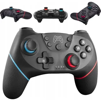 Gamepad Bezdrátový ovladač pro konzoli Nintendo Switch, černý