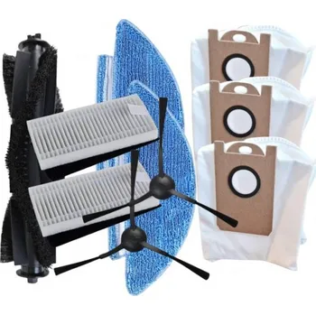 Sada příslušenství pro robotický vysavač HEPA filtry, kartáče, mopy, sáčky pro TESLA Smart Robot Vacuum Laser AI300 Plus 10ks