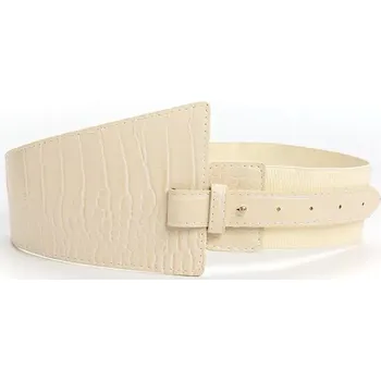 Opasek Dámský pružný široký korzetový pásek Andreas Béžový