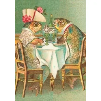 Obraz Vánoční přání 5,2 x 5,3 cm