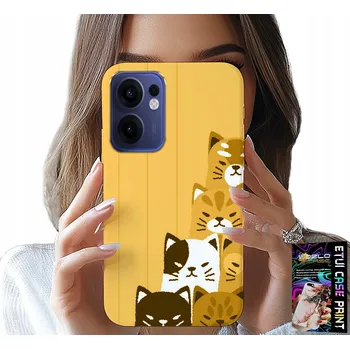 Pouzdro na mobilní telefon POUZDRO pro OPPO FIND X5 LITE - LOVE CAT, s kočkami, obal + SKLO