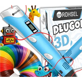 Propiska ROHSEL DLA DZIECI KREATYWNY PROPISKA 3D 160M WKŁADY