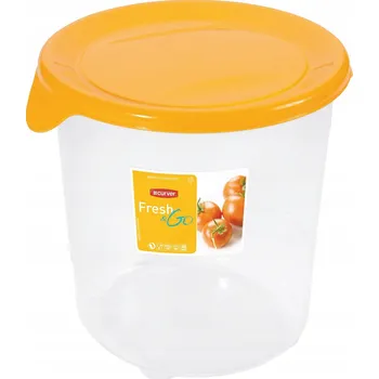Dóza na potraviny Nádoba na potraviny Curver Fresh & Go 1l žlutou