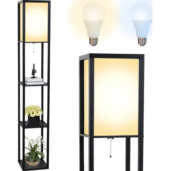 Stojací lampa Stojací lampa Zaxer černá 160 cm industriální