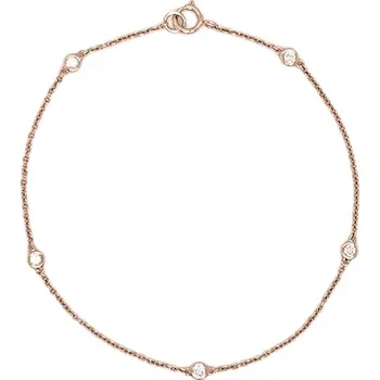 Náramek Zlatý Náramek s Diamanty 2040163