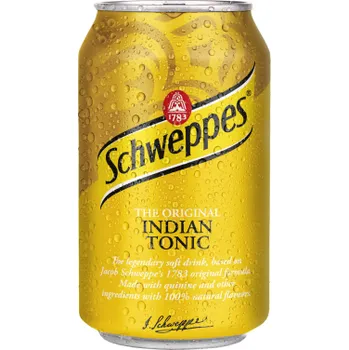 Limonáda Schweppes Tonic / 0,33 l plech