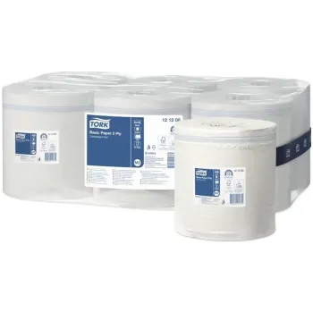 Papírový ručník Papírové ručníky Tork Universal Wiper - bílá / 2 vrts. / 121,5 m