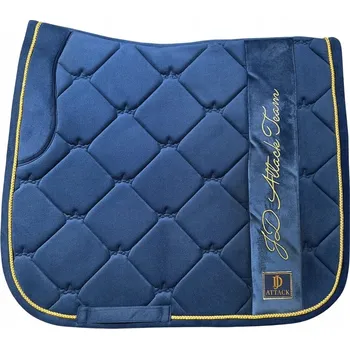 JD ATTACK Podsedlová Dečka Esme Drezurní Granátová velurová prodyšná