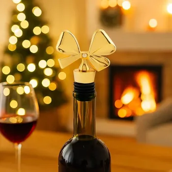 Zátka na víno ALTOM DESIGN KOKARDA 10 cm zlatá