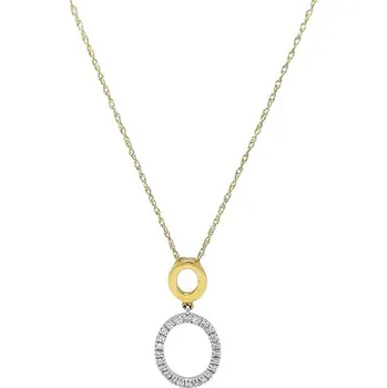 Přívěsek Zlatý Přívěsek s Diamanty 2050173