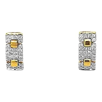 Náušnice Zlaté Náušnice s Diamanty 2020160