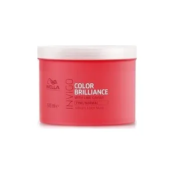 Vlasová regenerace Wella Invigo Brilliance Maska pro jemné vlasy 500 ml