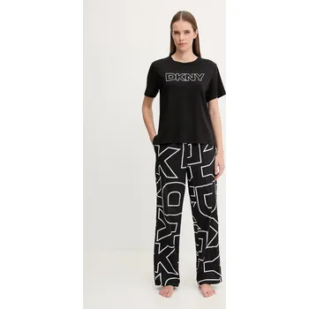 Dámské noční prádlo Pyžamo Dkny YI80100 černá 99A, vel. S