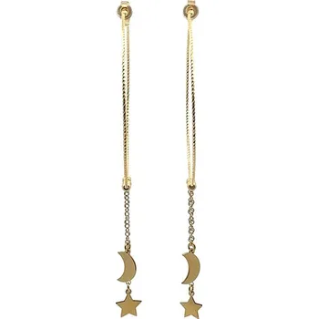 Náušnice Zlaté Visací Náušnice 7122453