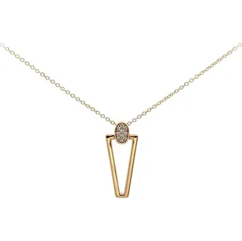 Náhrdelník Zlatý Náhrdelník se Zirkony 7040392