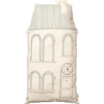Ferm Living Dekorativní polštář Abode Tall Clock 64 × 37 cm