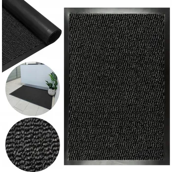 Rohožka GUMOVÁ ROHOŽKA PŘED DVEŘE VSTUPNÍ ČISTICÍ ZÓNA 120 X 180 CM