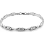 Náramek z Bílého Zlata 7010137