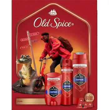 Kosmetická sada Kosmetická sada Old Spice: Gel 250 ml, Tuhý deodorant 50 ml, Sprej 150 ml