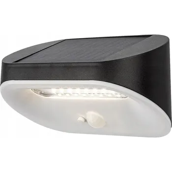 Venkovní osvětlení Solární LED zahradní/fasádní lampa s pohybovým senzorem, černá Rabalux