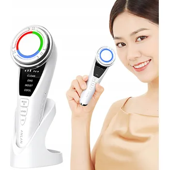 Masážní přístroj Ultrazvukový Masážní Přístroj na obličej s fototerapií Anlan pro lifting