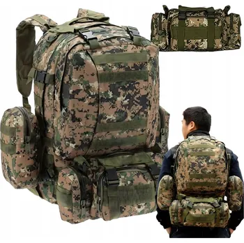 turistický batoh Batoh Reálné ceny RCK668 41-60 l zelený