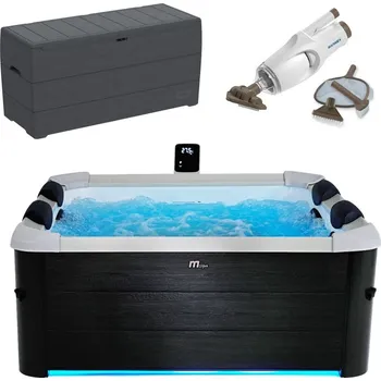 Vířivka MSPA SET Oslo F-OS063W Vířivý bazén 850 l Marimex MSPA 11400269 + Durabox 270 l + Bazénový vysavač