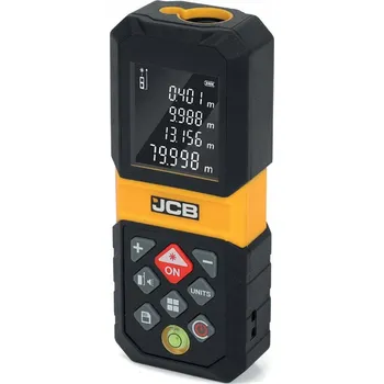 Měřící laser LASEROVÝ DÁLKOMĚR DIGITÁLNÍ LCD 80M JCB NABÍJEČKA USB C