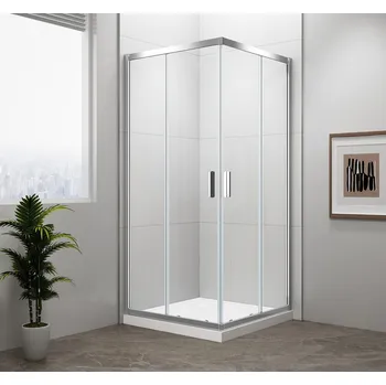 POLYSAN EASY čtvercová sprchová zástěna 800x800mm, čiré sklo (EL5215)