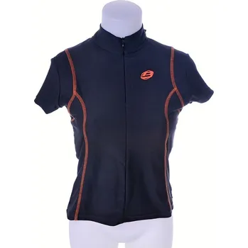 cyklistický dres Dres Briko Flying Lady volný černá S