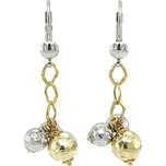 Visací Náušnice z Kombinovaného Zlata 7121009