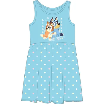 Dívčí šaty Dívčí šaty - modrá | Bluey Barva: Modrá, Velikost: 110