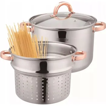 Hrnec Klausberg Hrnec na těstoviny ROSE GOLD 7,5 l