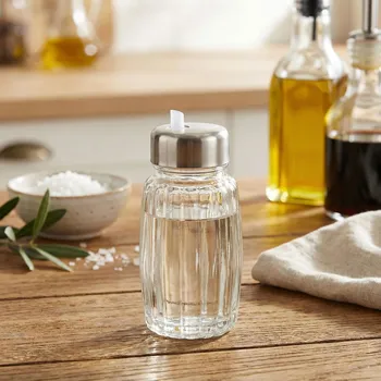 Nádoba na olej a ocet Skleněná dóza na tekuté koření PRACTIC 50 ml