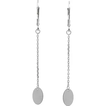 Náušnice Visací Náušnice z Bílého Zlata 7122434