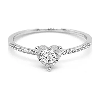 Prsten Zlatý Zásnubní Prsten s Diamanty 2011183