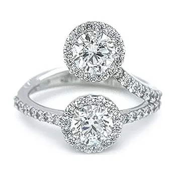 Prsten Zlatý Prsten s Diamanty CG90070