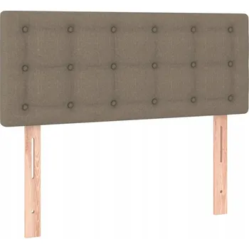 Čelo postele, taupe, 80x5x78/88 cm, látka