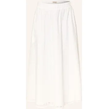 Dámská sukně Barbour Dámská Sukně Melody Z Krajky S Otvory, bílá, 38