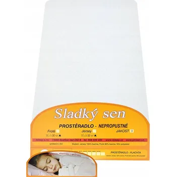 Prostěradlo Prostěradlo s gumou 4sleep jersey 180 x 200 cm